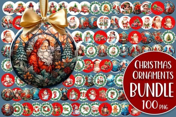 Download Mega Christmas Sublimation Ornament PNG - Ornament Collection