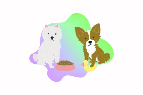 Download Dog Cute Animal Abstract Background - Premium Bundle