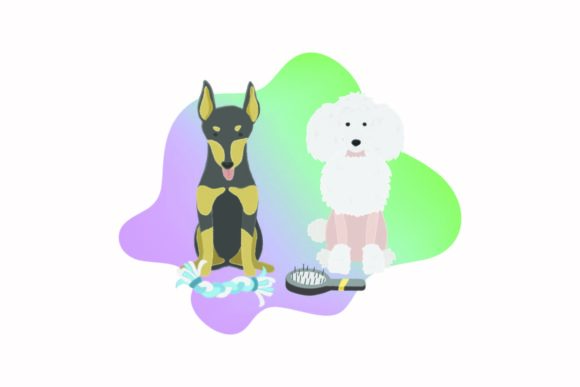 Download Dog Cute Animal Abstract Background - Premium Resources