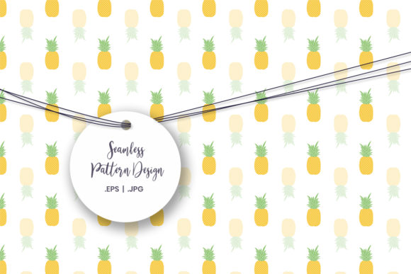 Download Yellow Pineapple Pattern Graphic - Pineapple pattern Collection