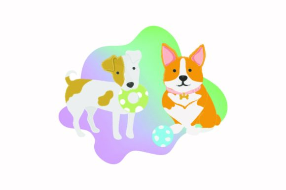 Download Dog Cute Animal Abstract Background - Premium Bundle